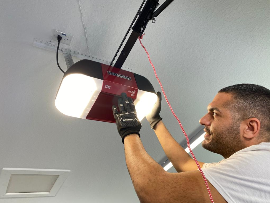Upgrading to Rolling Code Security via Garage Door Opener Repair
